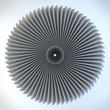 © winglesss - Abstract 3d rendering of grey surface