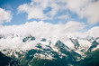 © explorich - Mountains landscape high peaks scenery wild nature calm scene.