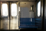 Fototapeta Nowy Jork - Inside a Subway Car