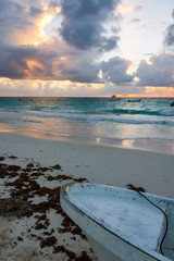 Wall Mural - Caribbean Sunrise View