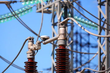 equipment of electric substation