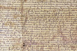 Medieval history manuscript on paper