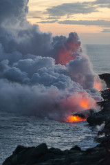 Wall Mural - Hawaii Big Island Landscapes Volcano Beach