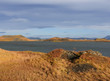 Herbstlandschaft an den Pseudokratern am Myvatn in Island