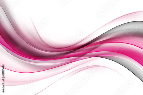 Fototapeta do kuchni Pink waves background. Awesome style abstract.