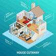 Isometric House Profile Concept