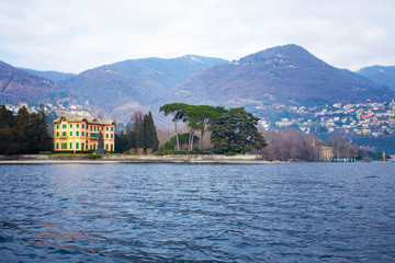 beautiful villa on Como Lake in Italy