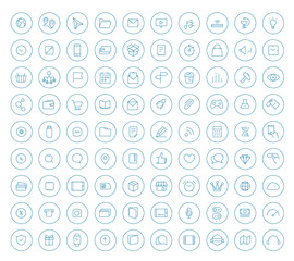 Poster - Constructor detail concept. Vector seamless pattern