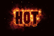 Fiery Hot Summer Sale Design Template Burn Flame