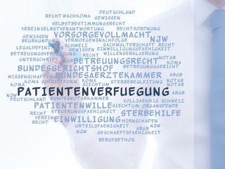 Canvas Print - Patientenverfügung