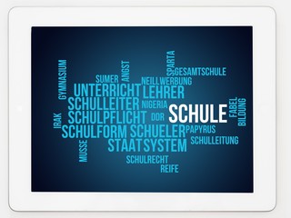 Canvas Print - Schule