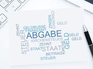 Sticker - Abgabe