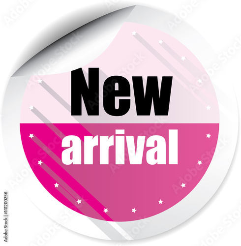New Arrival Pink Colorful Label Sticker Sign Icon And Stamp With Crown On White Background Buy This Stock Illustration And Explore Similar Illustrations At Adobe Stock Adobe Stock