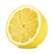© dizolator - Half of lemon isolated on white background