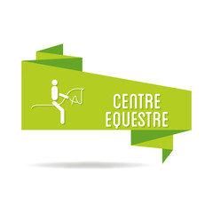 Canvas Print - Logo centre équestre.