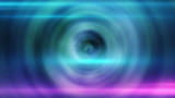 Fototapeta Do przedpokoju - Abstract ring background with luminous swirling backdrop. Glowing spiral.