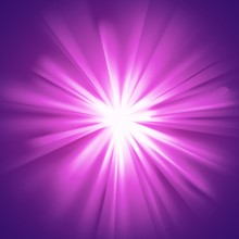 Glowing Light Violet Burst