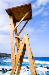 Canvas Print - lookout tower