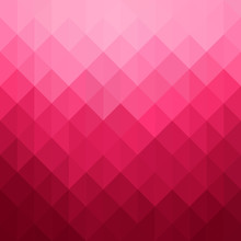 Abstract Geometric Pattern. Pink Triangles Background. Vector Illustration Eps 10.