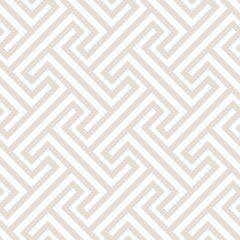Wall Mural - Vector seamless pattern. Modern stylish texture. Monochrome geometric pattern from broken lines.