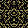 © Fine Art Studio - Seamless vector golden ornament in arabian style. Geometric abstract background. Pattern for wallpapers and backgrounds