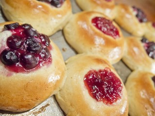 Baking Homemade Czech Fruit Kolaches