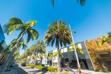 Wall Mural - Rodeo drive on a sunny day