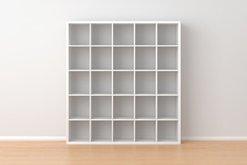 Canvas Print - Book rack isolated