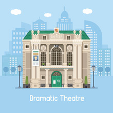 theater building clipart