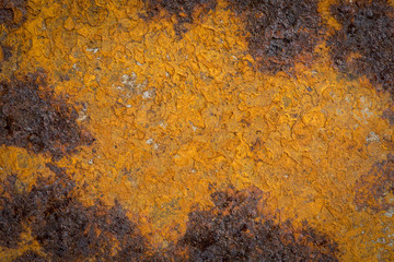 rusty grunge stained iron texture