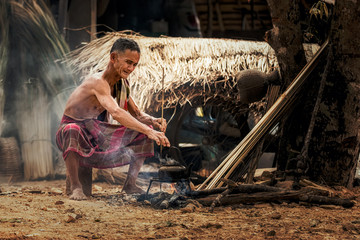 Asian lifestyle farmer.