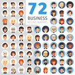 © Voysla - Flat Businessmen Round Avatars Big Collection