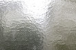 structural glass pane with rain drops