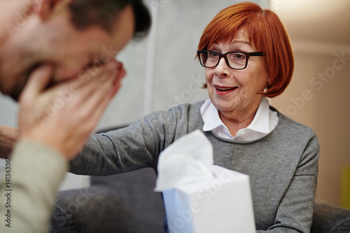 Portrait Of Crying Middle Aged Man Having Therapy Session While