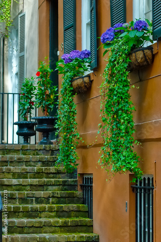 A Porch on Gaston Street Tableau sur Toile