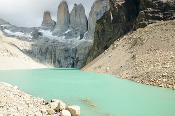 Fotomurali - Torres Del Paine - Chile