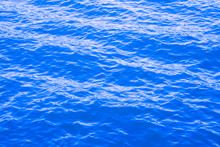 Blue Waves On Water