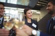 © WavebreakMediaMicro - Businesspeople toasting glasses of champagne