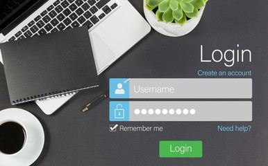 Composite image of connection page