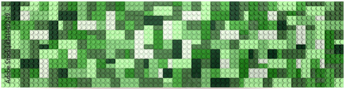 Plastic building blocks