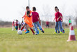 © Dusan Kostic - Kids soccer football - children players match on soccer field