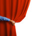 © ronstik - hand open red curtain