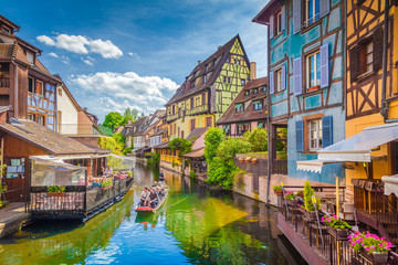 Wall Mural - Historic town of Colmar, Alsace region, France