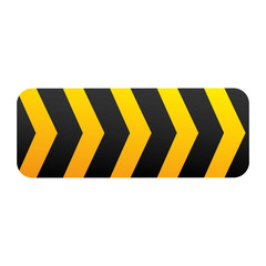 Canvas Print - caution ribbon sign icon, vector illustration design