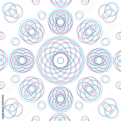 Fotomural vector abstract sacred geometry decoration.
