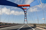 Fototapeta Fototapety z mostem - Wolin -  nowoczesny most na drodze krajowej s3