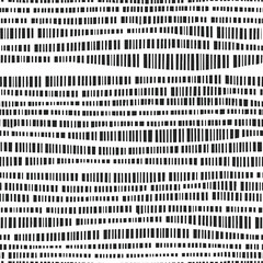 Aufkleber - Abstract seamless vector pattern with hand drawn vertical lines. Monochrome illustration stripes texture. Hipster graphic design