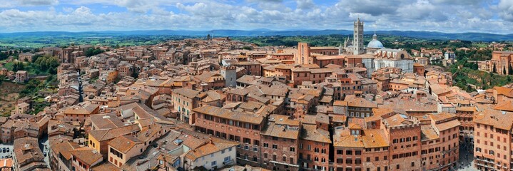 Siena rooftop view