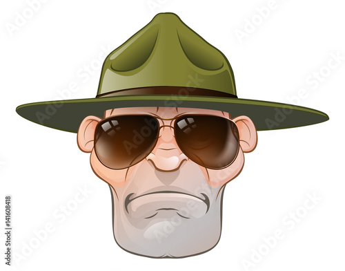 Cartoon Ranger or Drill Ser...