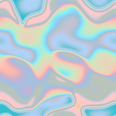 holographic seamless blue pattern